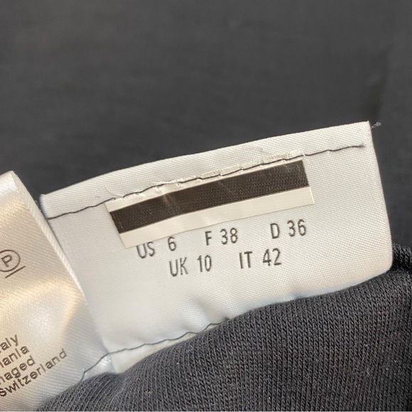 Akris Punto Black Floris Wool Blend Utility Pants NWT US Size 6 - Picture 6 of 7